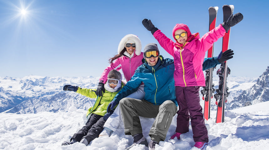 Tre mete per giornate sulla neve con i bambini