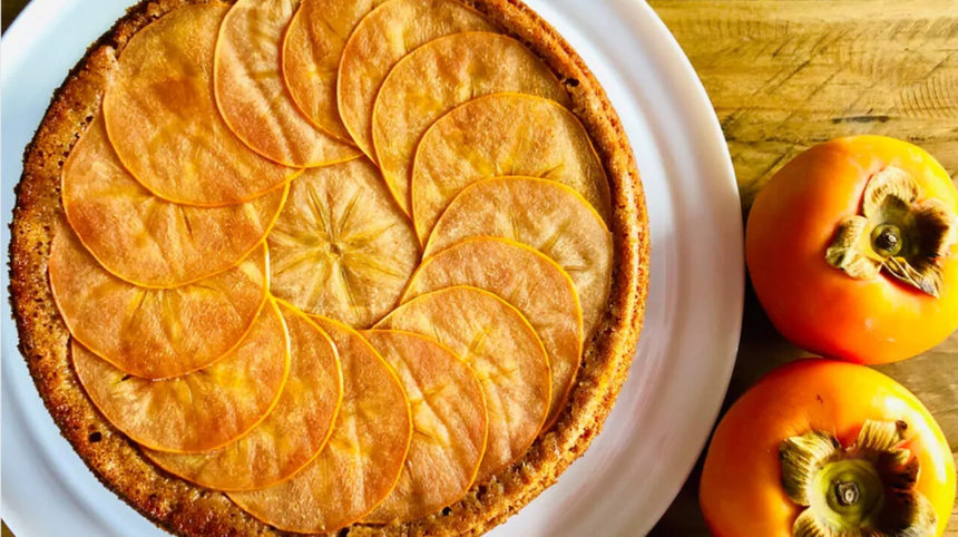 Ricette gluten-free: crostata autunnale ai cachi