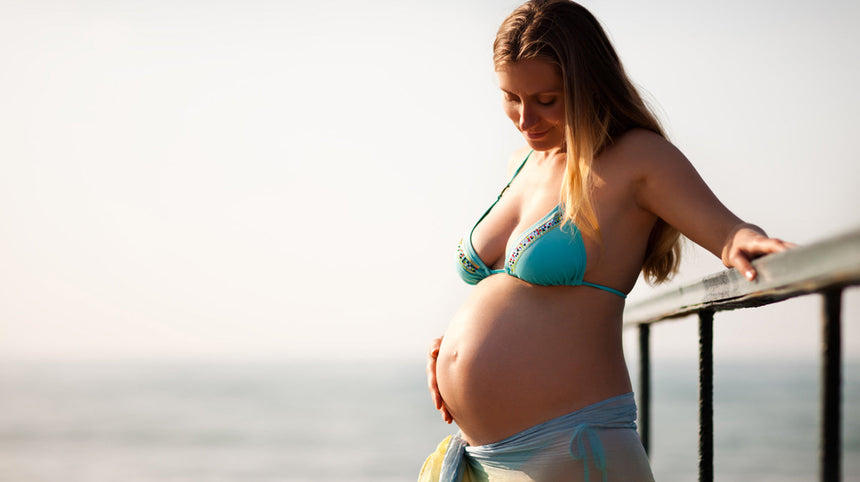 Prendere il sole in gravidanza e con bambini piccoli